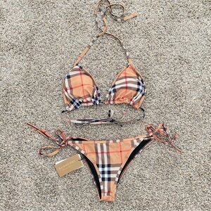 NWT Burberry Women’s Bikini Swimsuit Size M